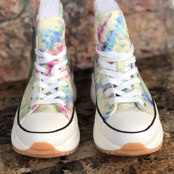 NEW Madden Girl Winnona Flatform High-Top Sneakers - Picture 6 of 10